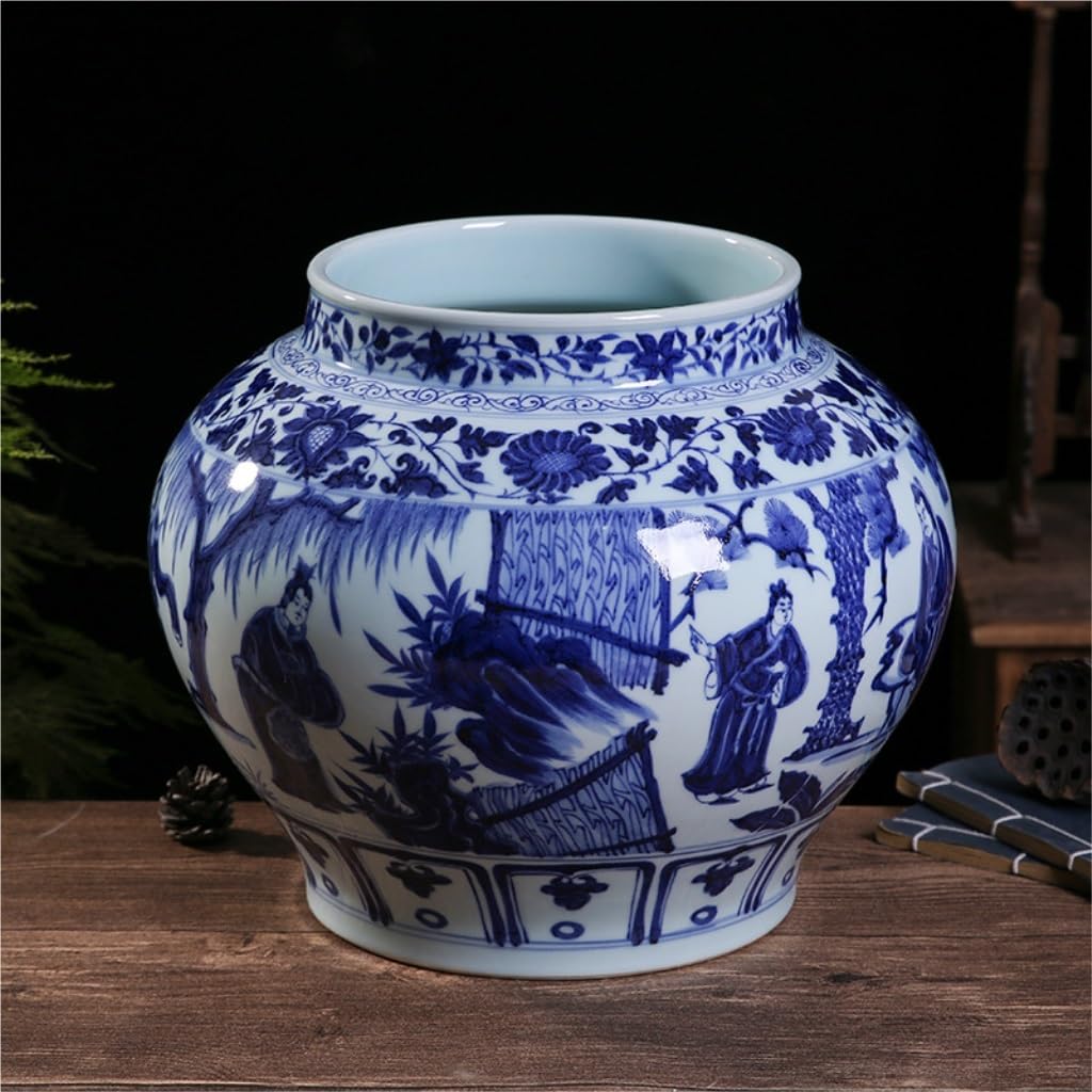 Amazon.co.jp: 花瓶 セラミック花瓶 アンティーク Guiguzi Xiashan